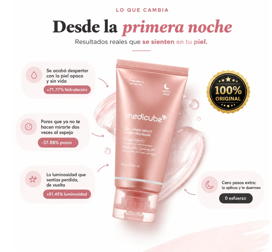 Mascarilla nocturna Medicube